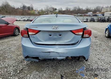 2011 Hyundai Elantra Gls из США, поврежденный, VIN KMHDH4AE6BU091312